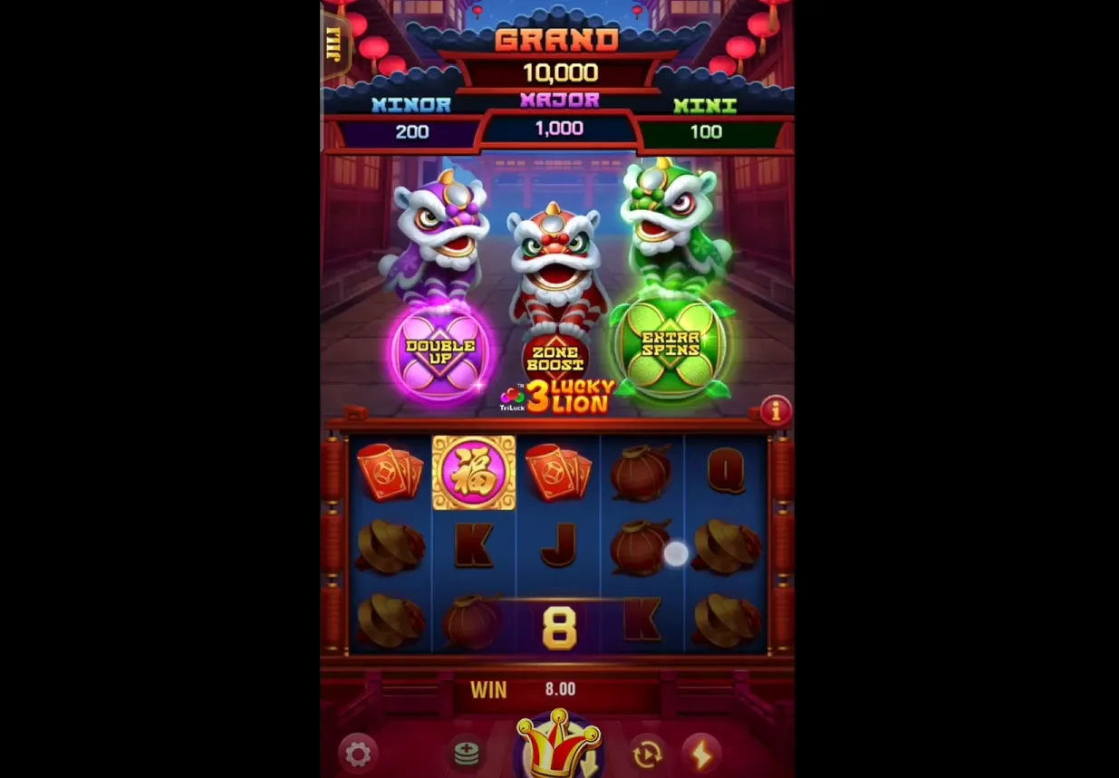 3 Lucky Lions
