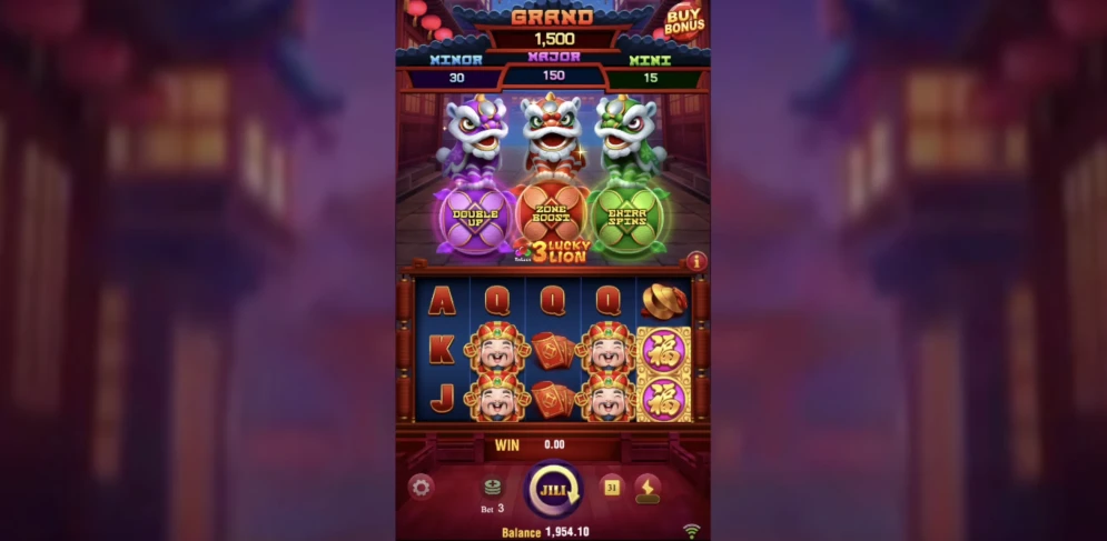3 Lucky Lions demo