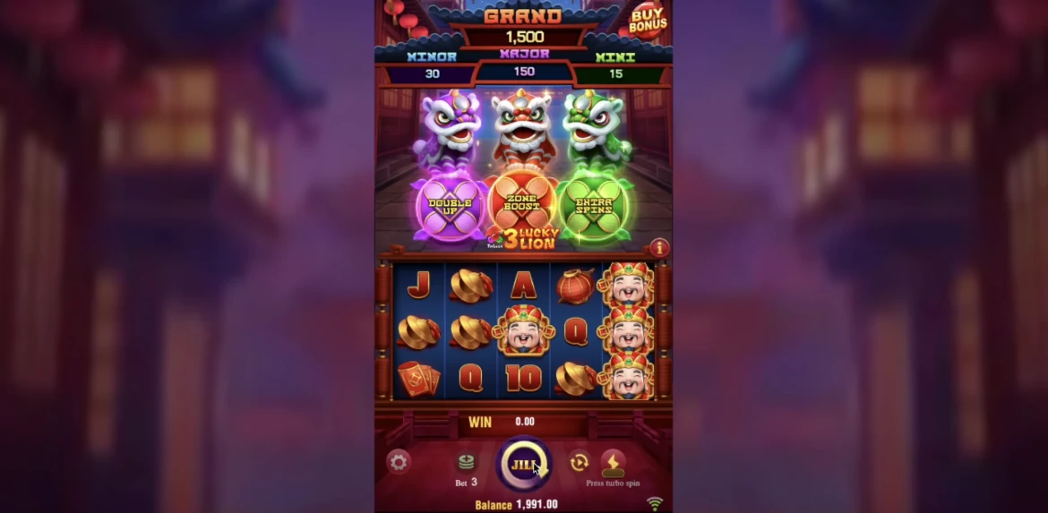 3 Lucky Lions