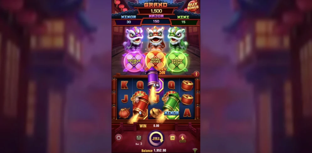 3 Lucky Lions Slot